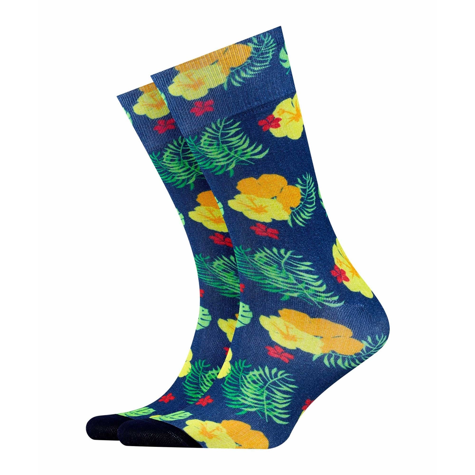 Burlington Socks Hawaii Print Fashion Socks - Blue