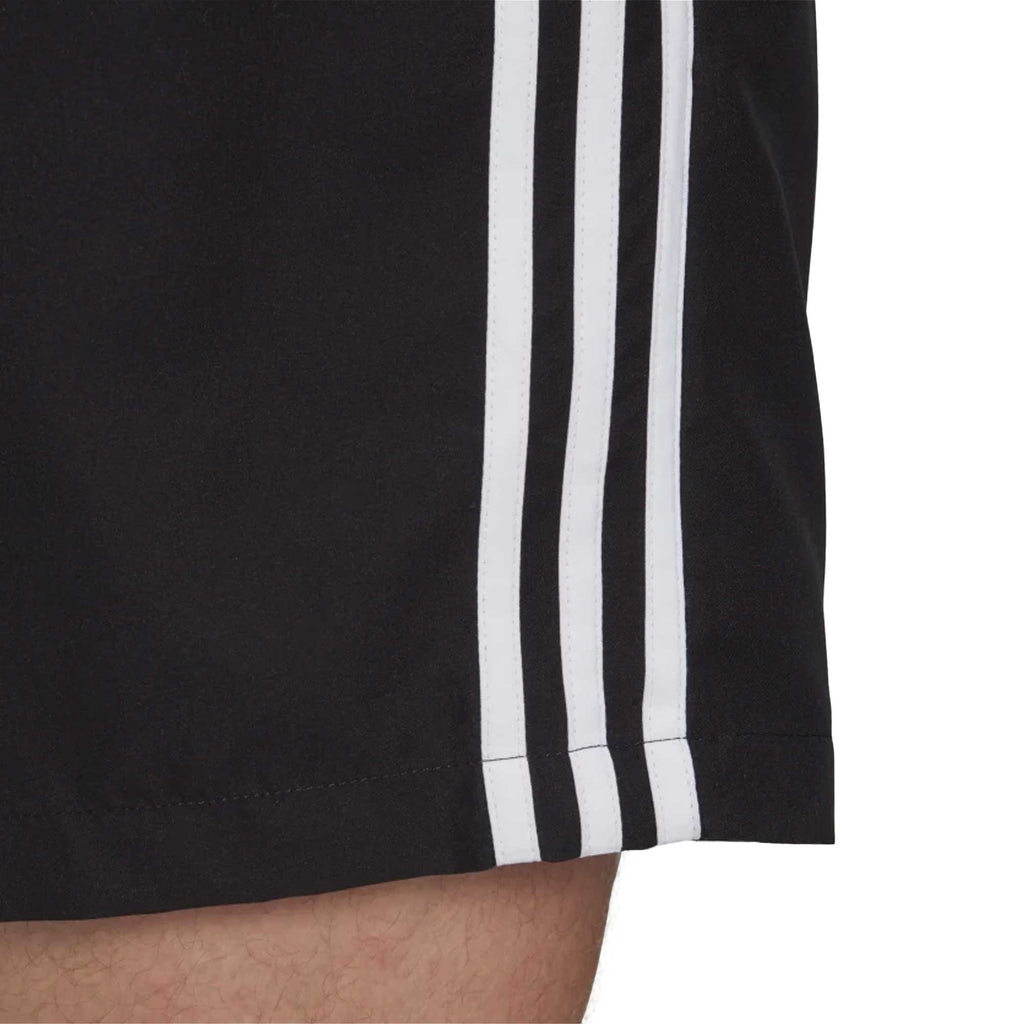 Adidas Originals 3-Stripes Swim Shorts - Black