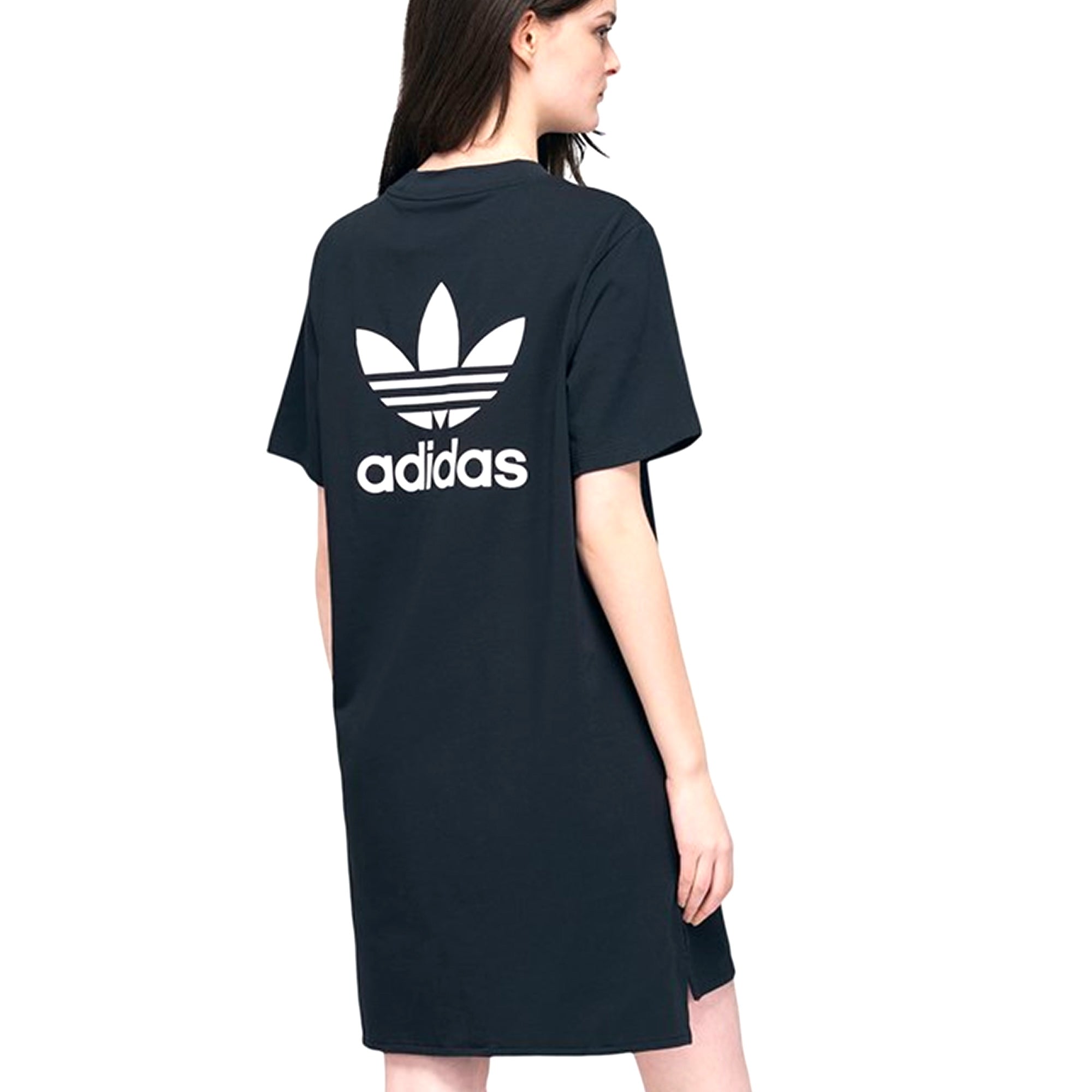 Adidas Originals Womens Trefoil Dress - Black