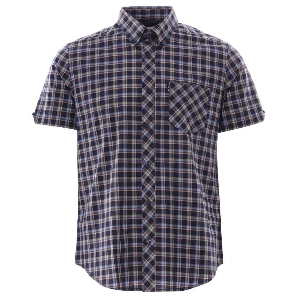 Ben Sherman Check Shirt - Dark Navy