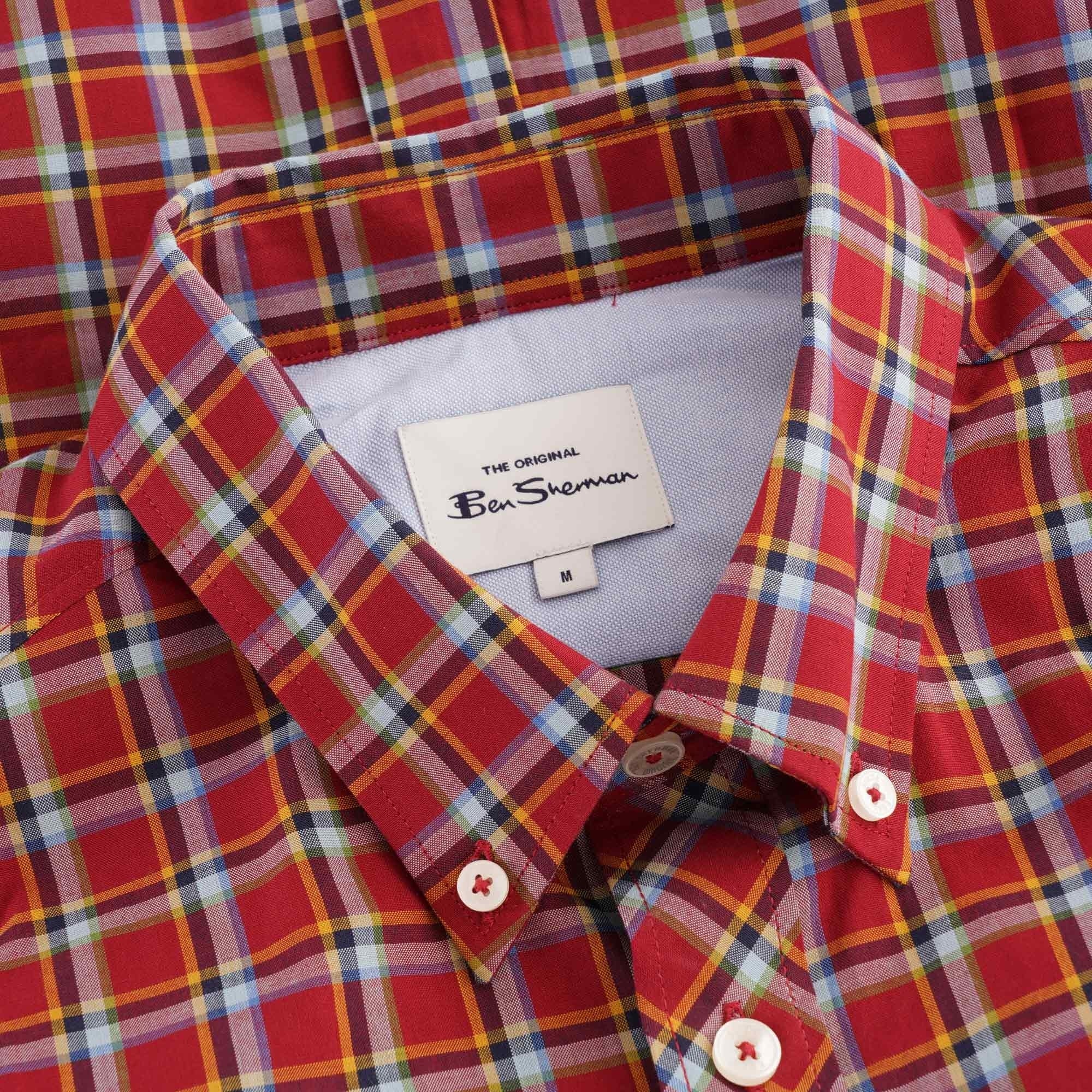 Ben Sherman Check Shirt - Red