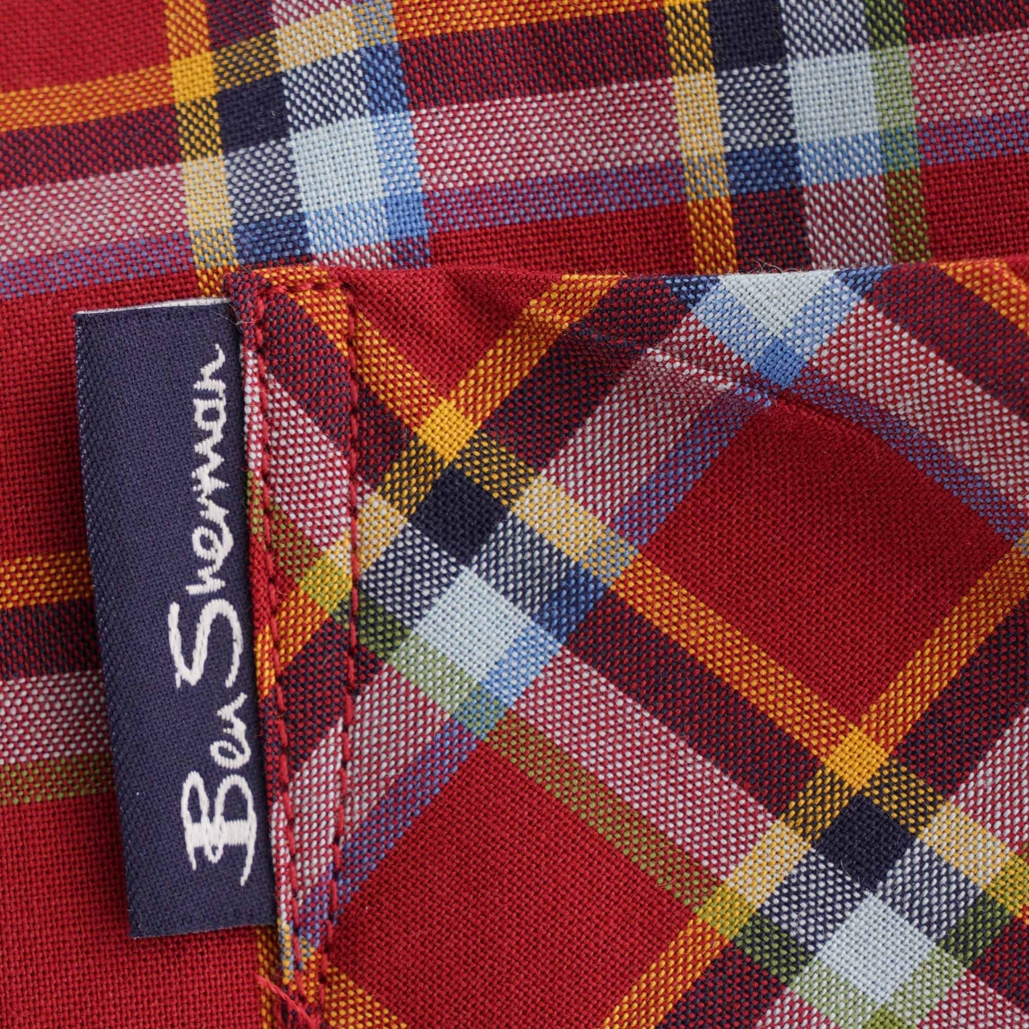 Ben Sherman Check Shirt - Red