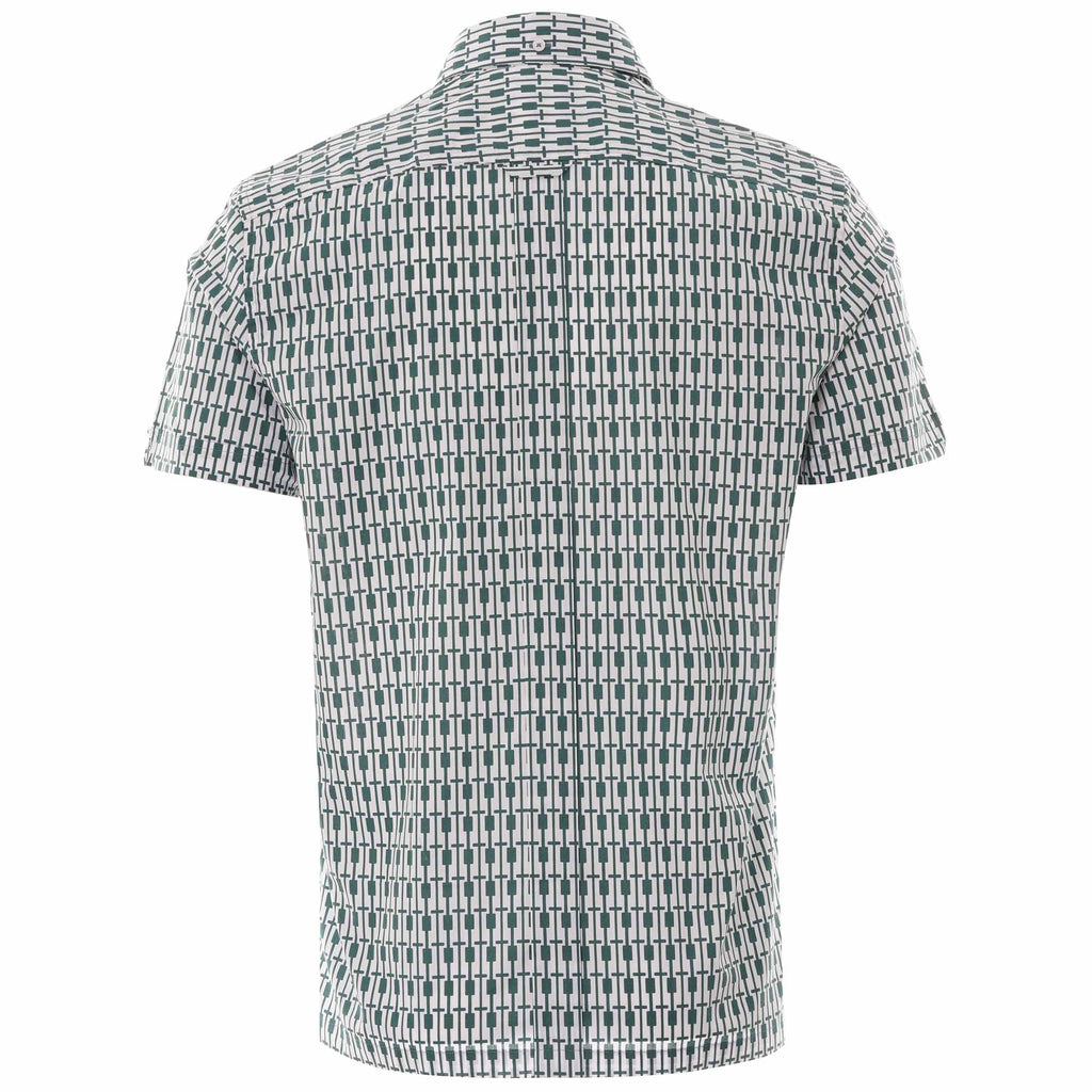 Ben Sherman Archive Piper Print Shirt - Dark Green
