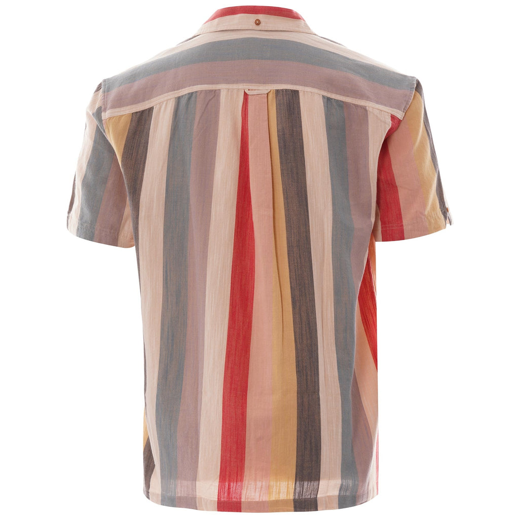 Ben Sherman Revere Chambray Shirt - Red