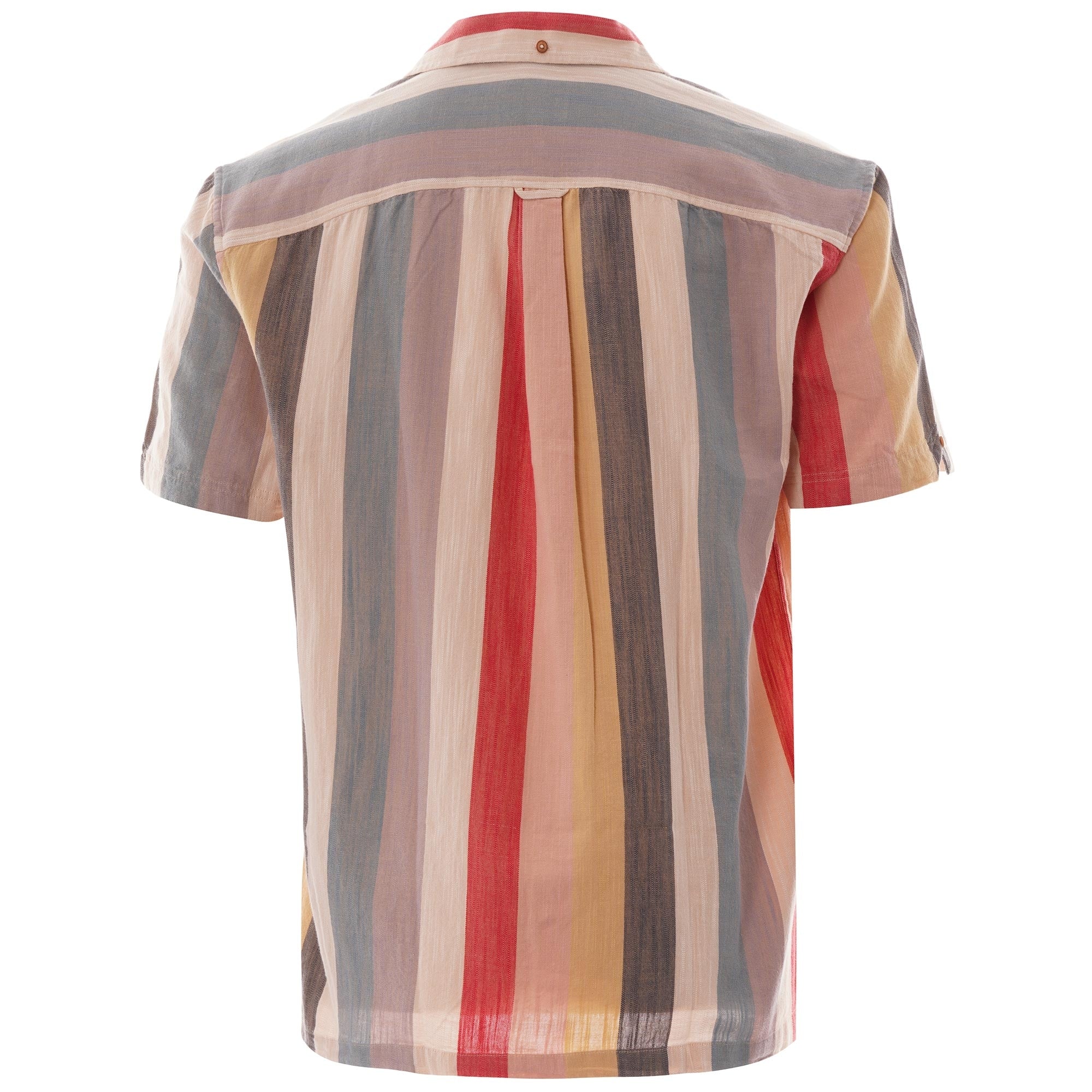 Ben Sherman Revere Chambray Shirt - Red