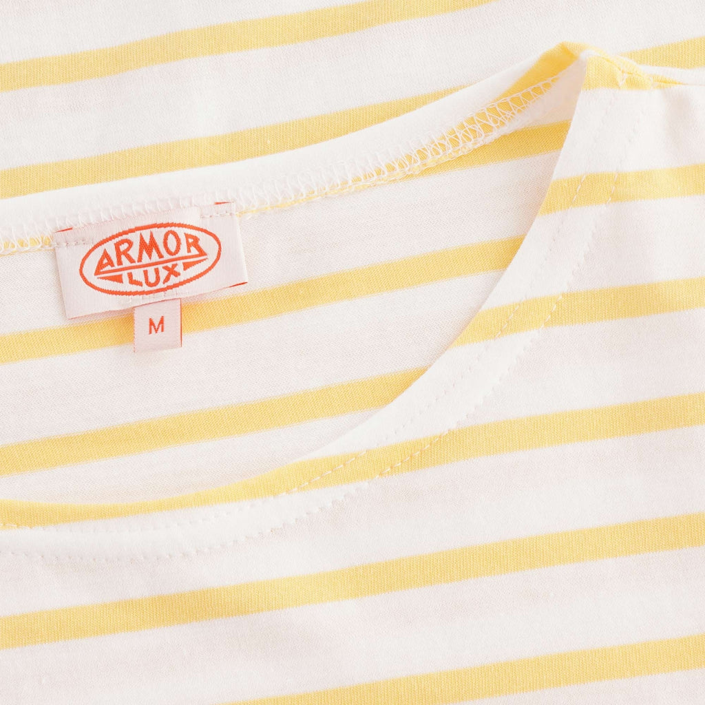 Armor Lux Sailor Short Sleeve T-shirt - Blanc/Blond