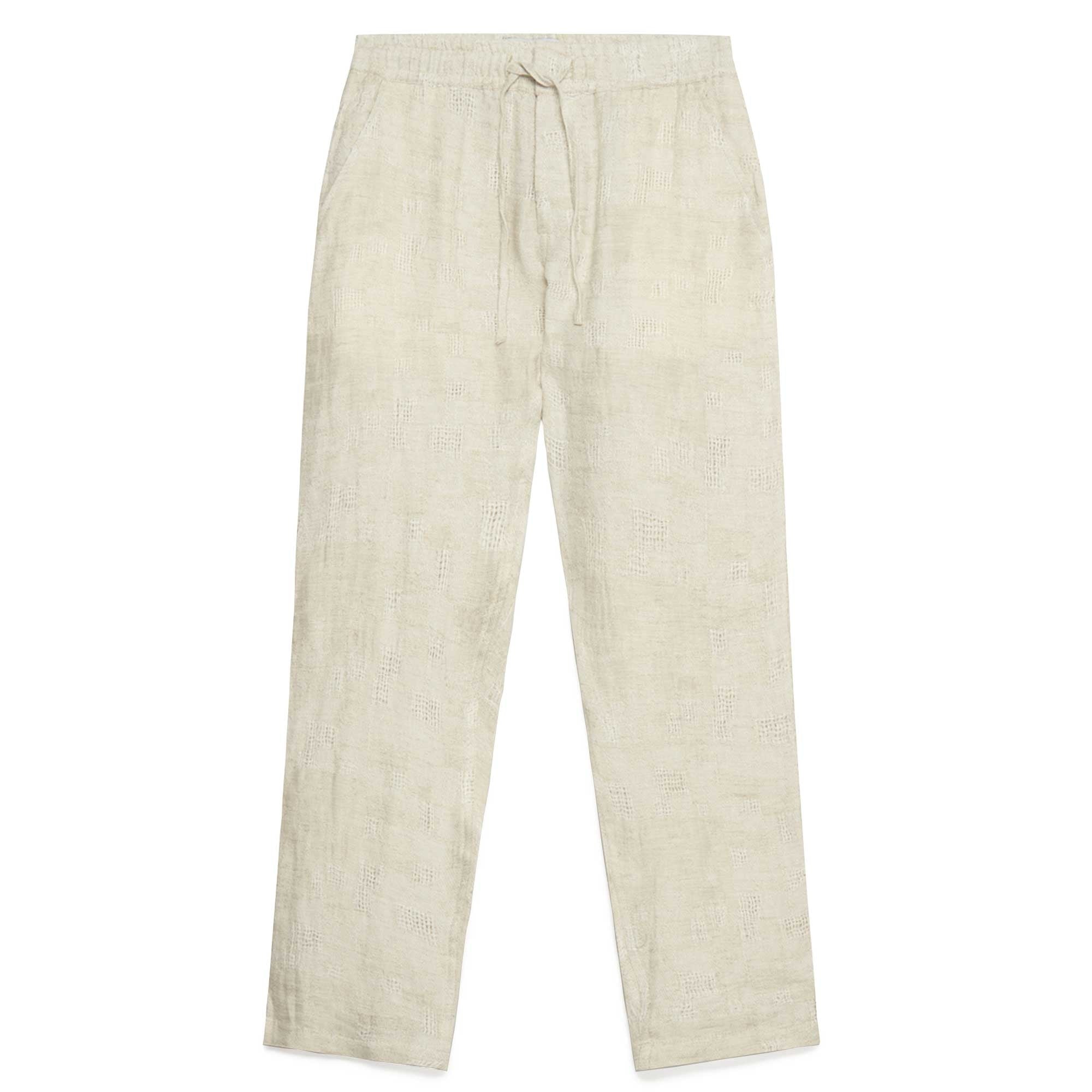 Kurt Trousers Patchwork - White
