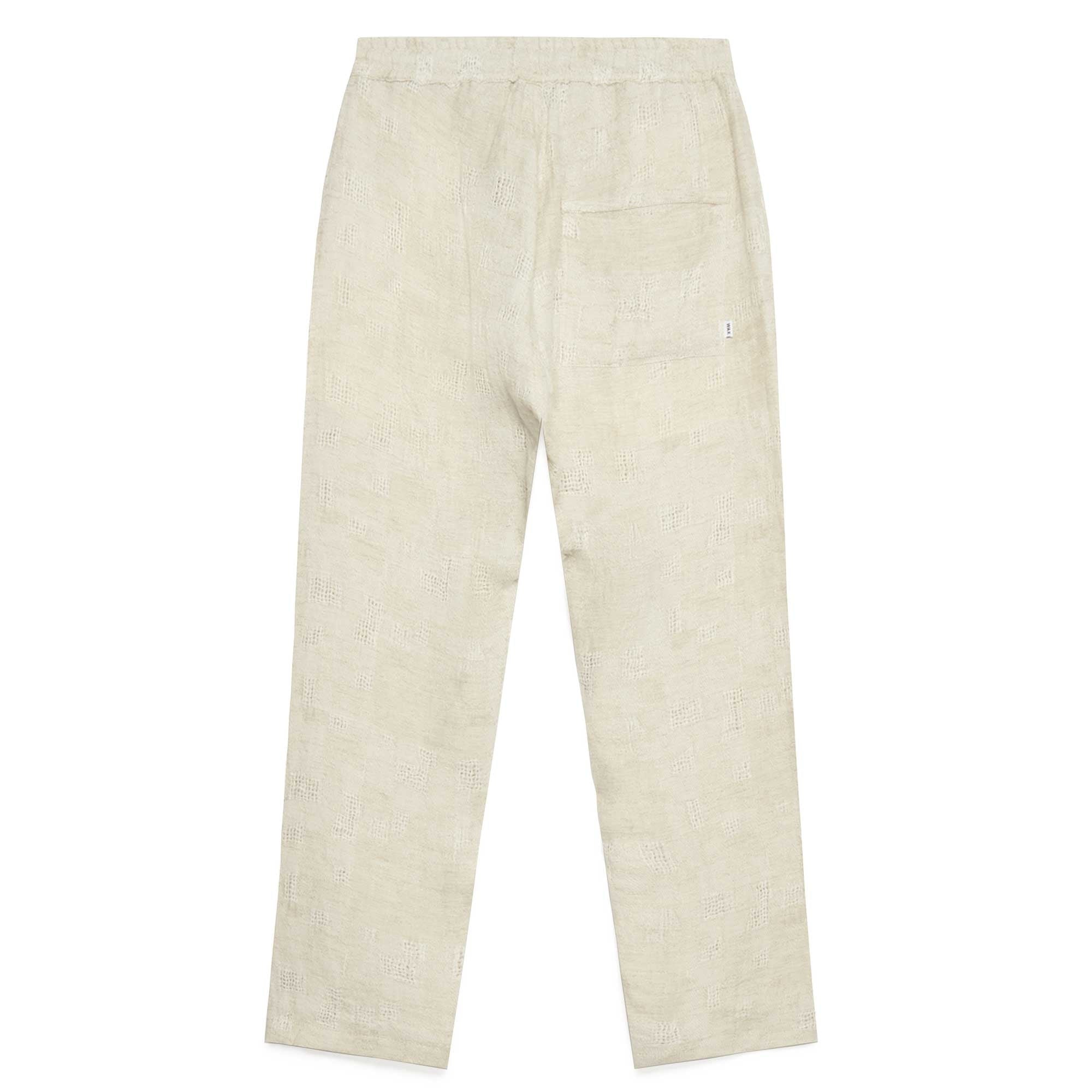 Kurt Trousers Patchwork - White
