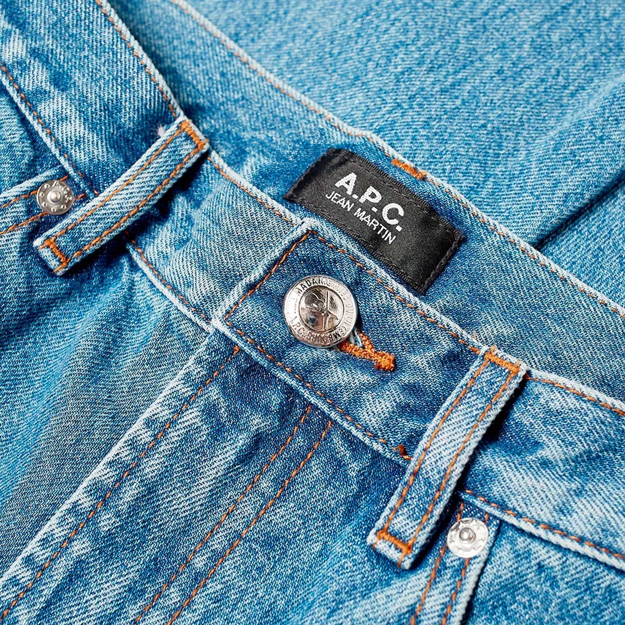 A.P.C. Martin Tapered Denim Jean - Blue