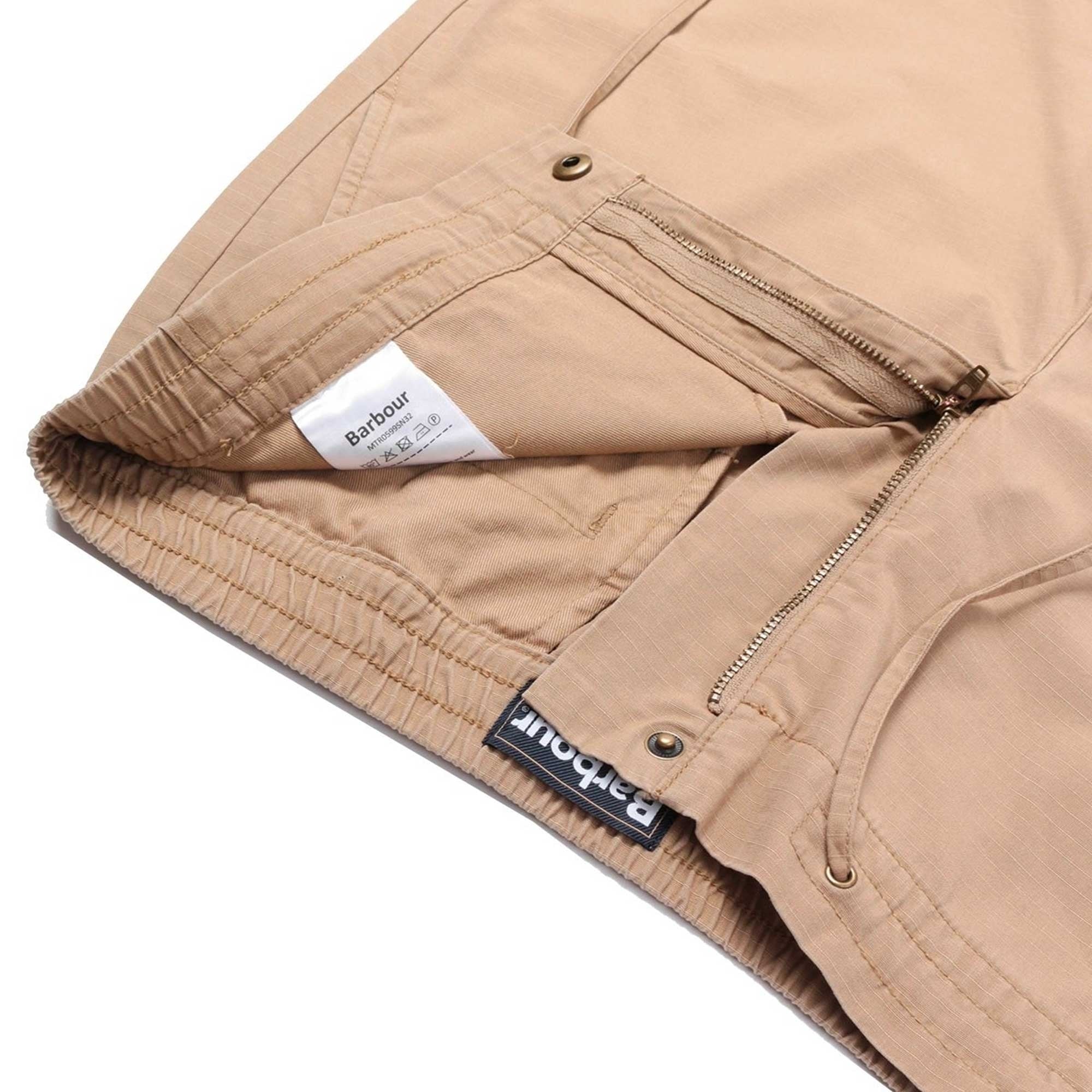 Barbour Bay Ripstop Shorts - Sand