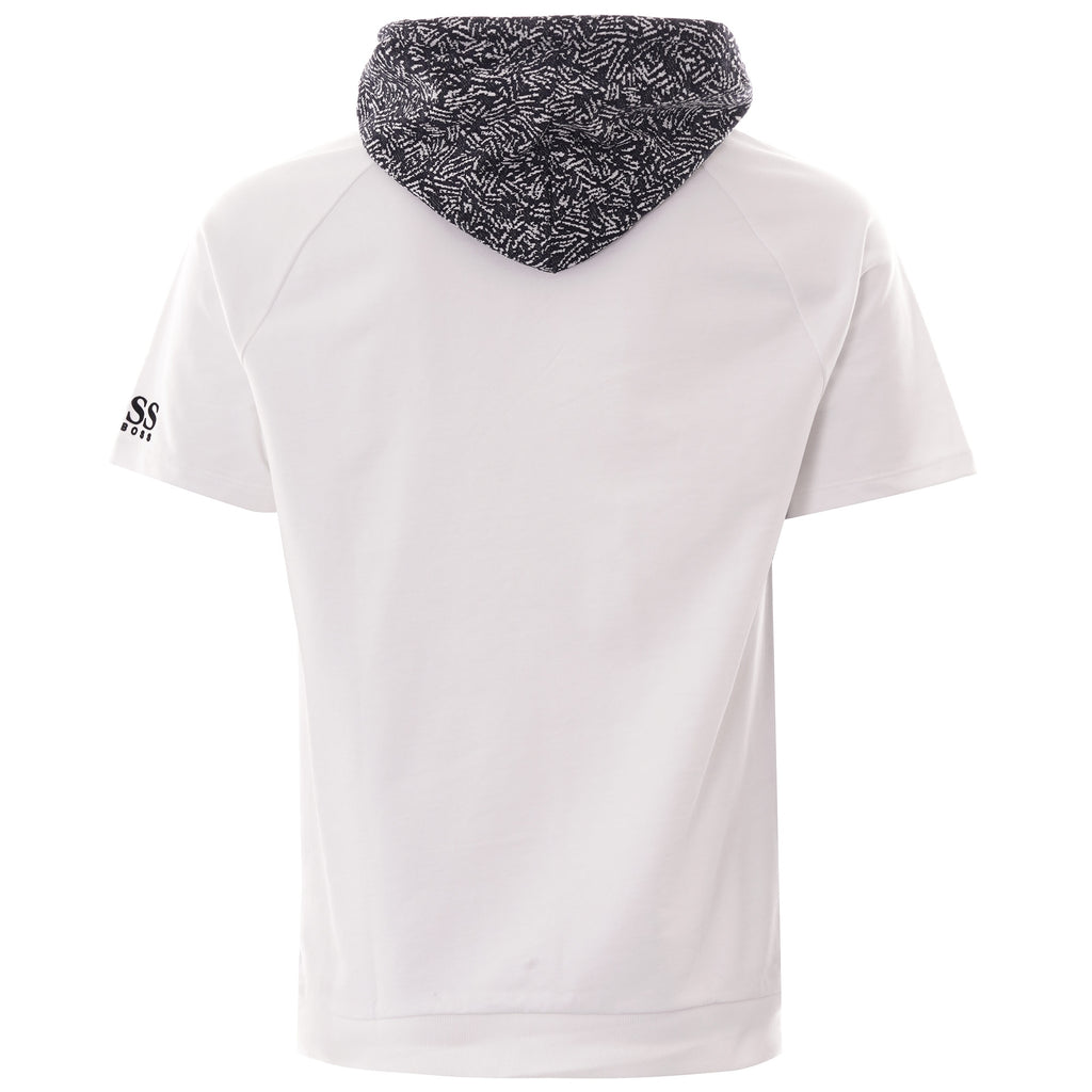 Boss Hooded Loungewear T-shirt - Blue