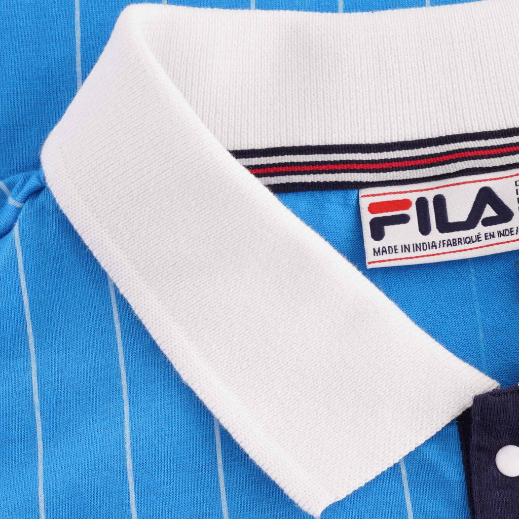 Fila Vintage BB1 Polo Shirt - Blue Aster