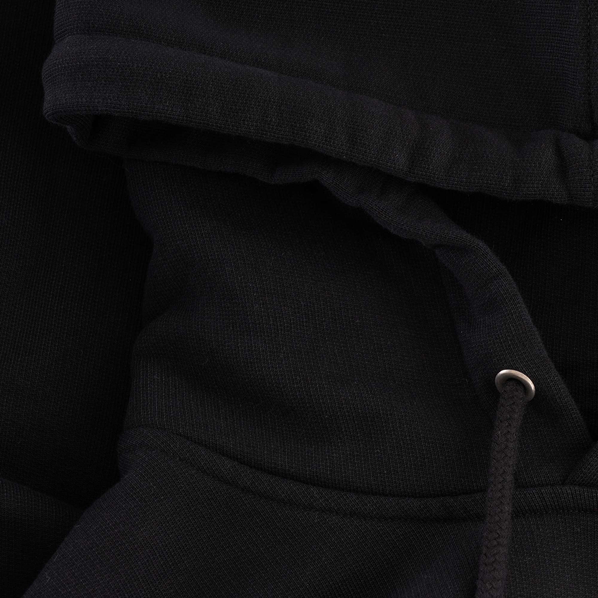 Embroidery Hoodie - Black