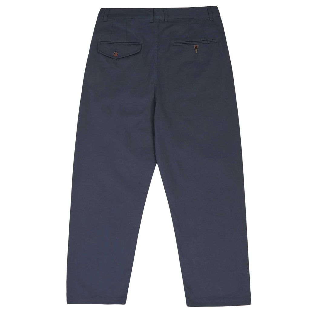 Universal Works Double Pleat Pants - Navy