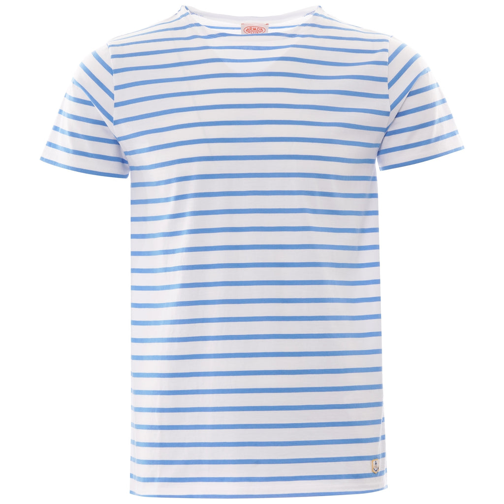Armor Lux Sailor Short Sleeve T-shirt - Blanc
