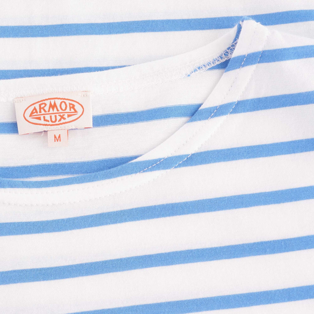 Armor Lux Sailor Short Sleeve T-shirt - Blanc