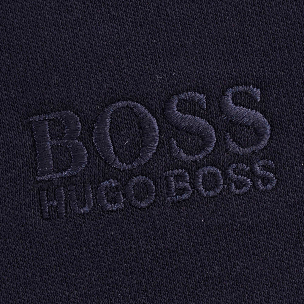 Boss Pickell Long Sleeve Polo Shirt - Dark Blue