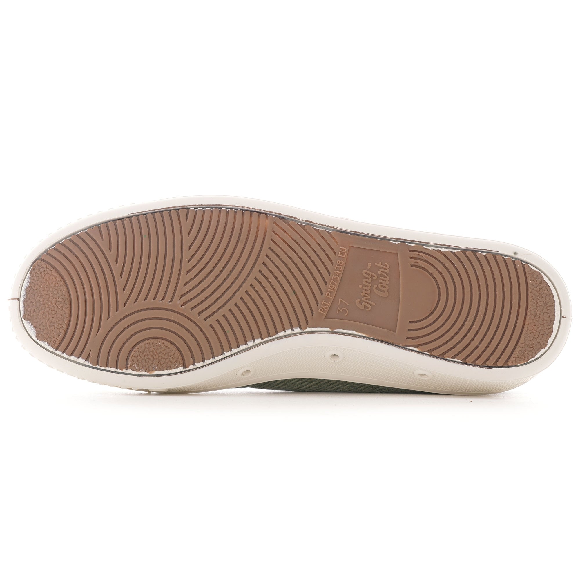 Spring Court Womens G2 Washed Out Heavy Twill Shoes - Green