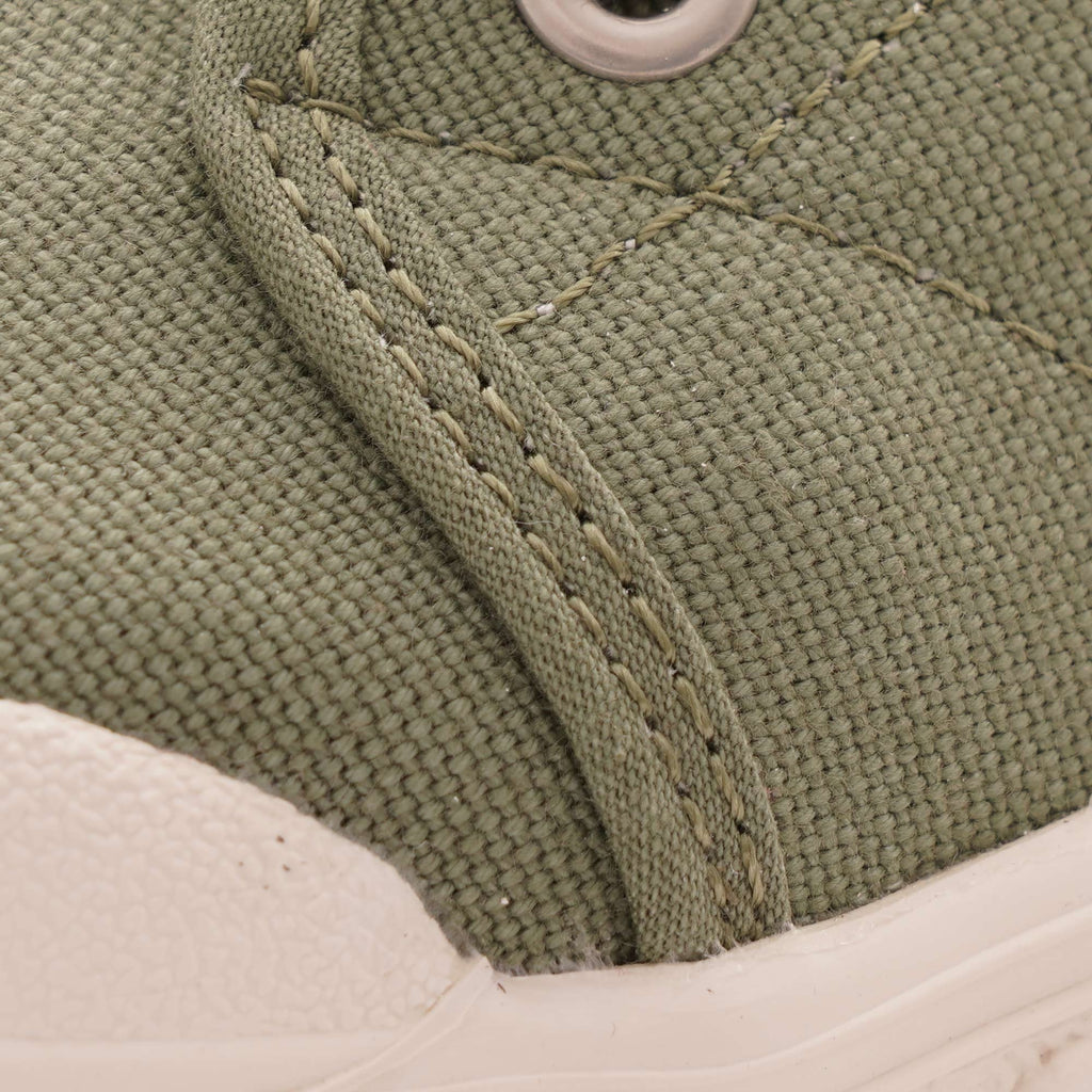 Spring Court Womens G2 Bio Canvas Cotton Shoes - Green Leaf