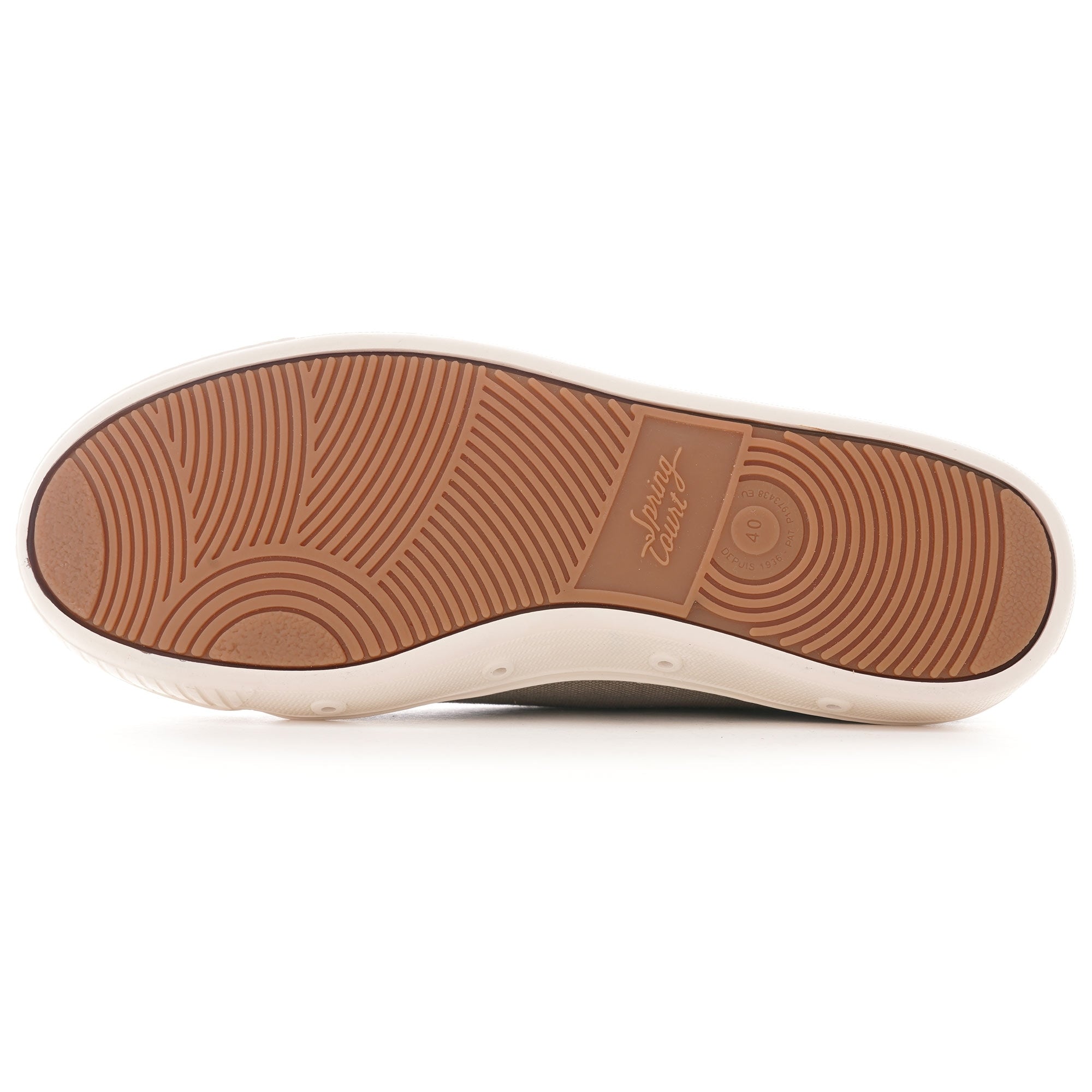Spring Court B2 Bio Canvas Cotton Shoes - Khaki
