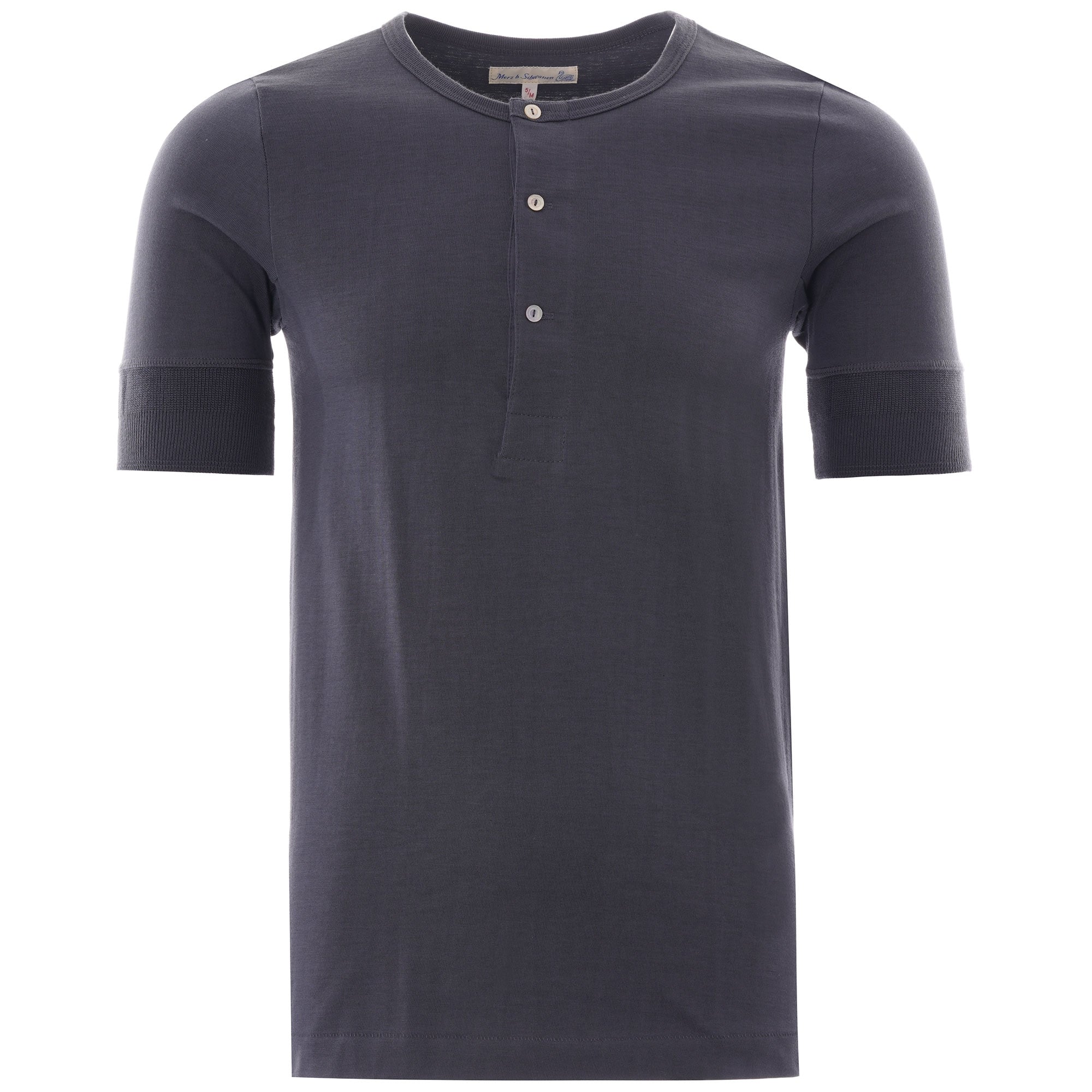 Button Facing Shirt - Navy