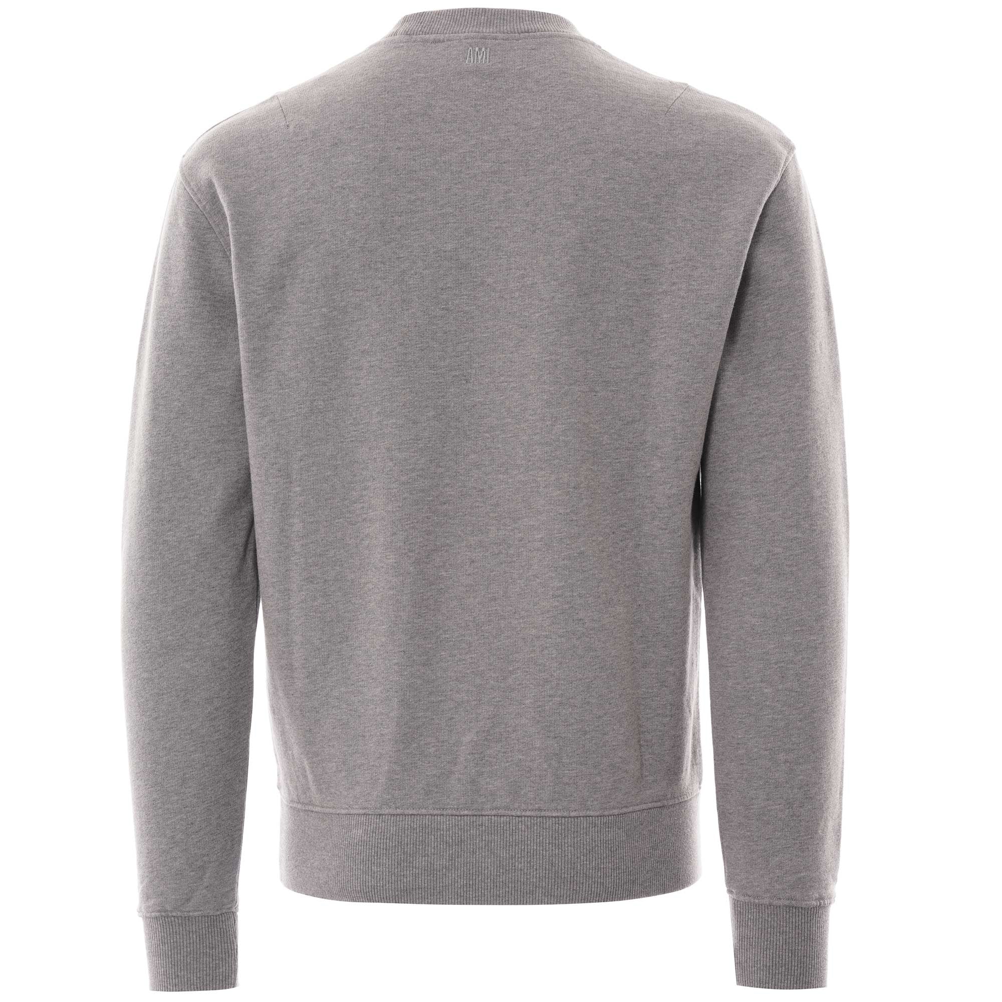 AMI Embroidery Sweatshirt - Grey