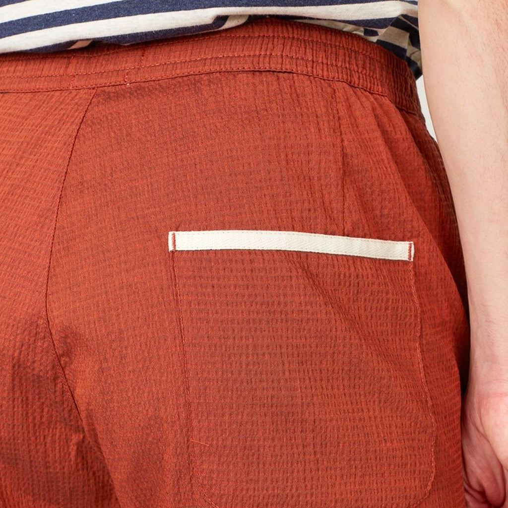 Oliver Spencer Drawstring Shorts Marwood - Rust