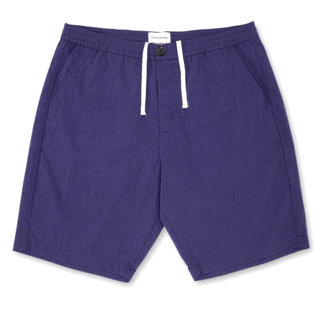 Oliver Spencer Drawstring Shorts Kildale - Navy