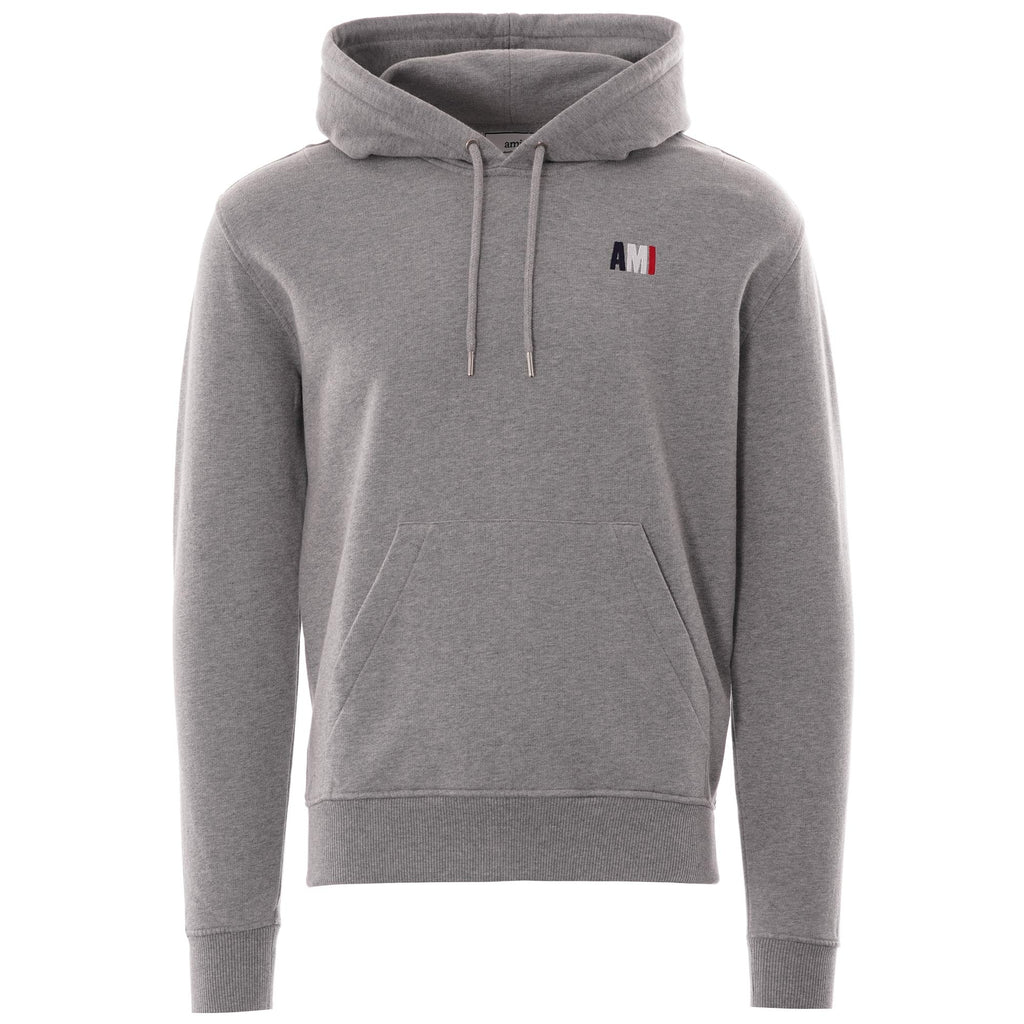 AMI Embroidery Hoodie - Grey