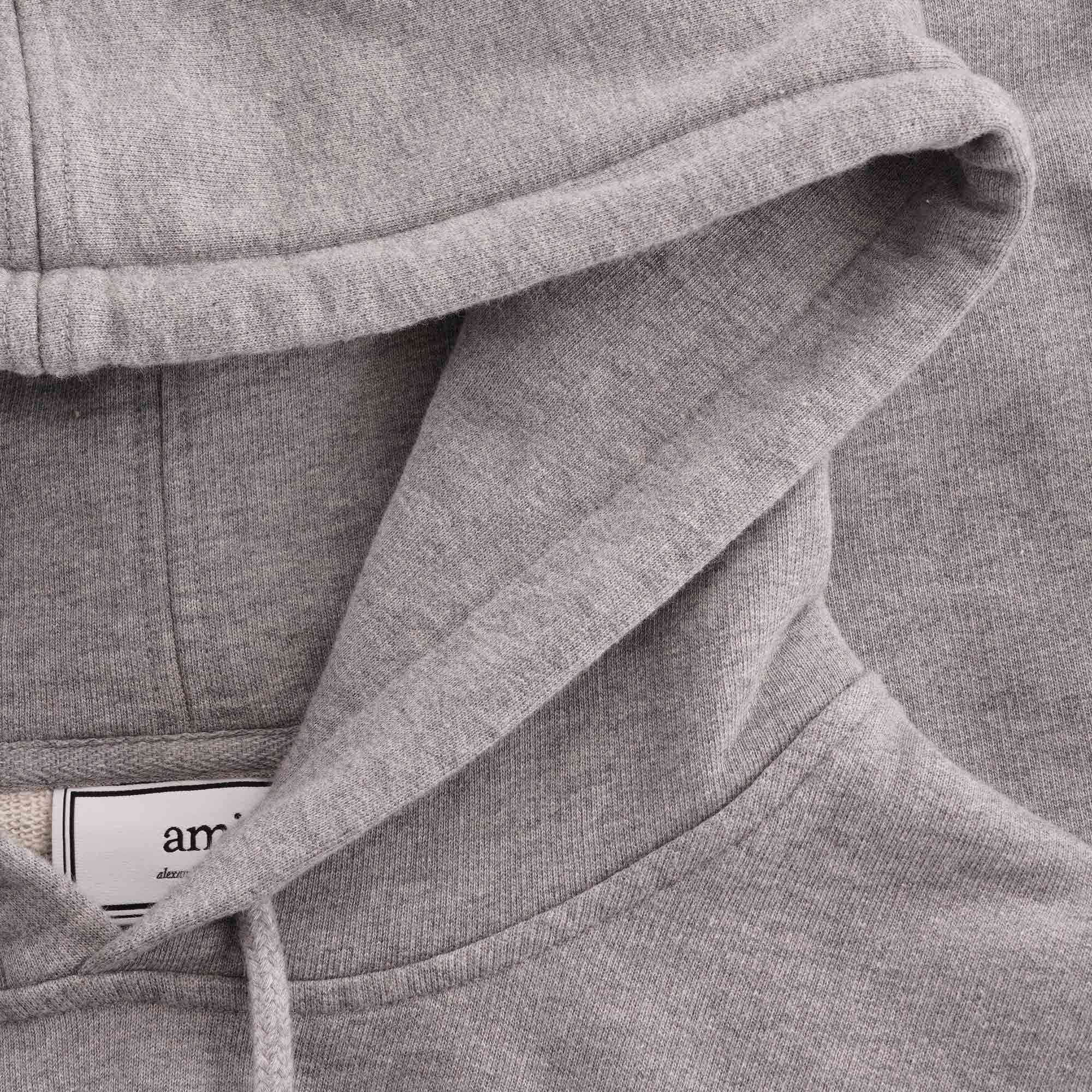 Embroidery Hoodie - Grey