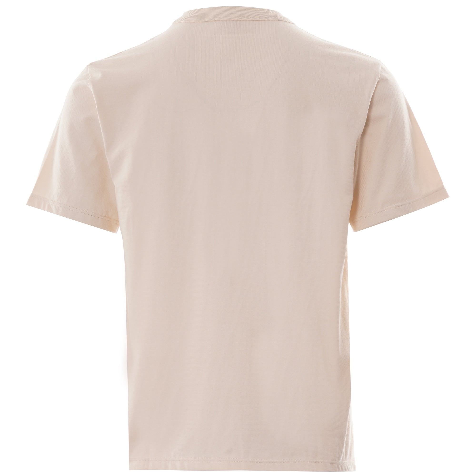 A rear view of the Armor Lux Loctudy T-Shirt in natural white.
