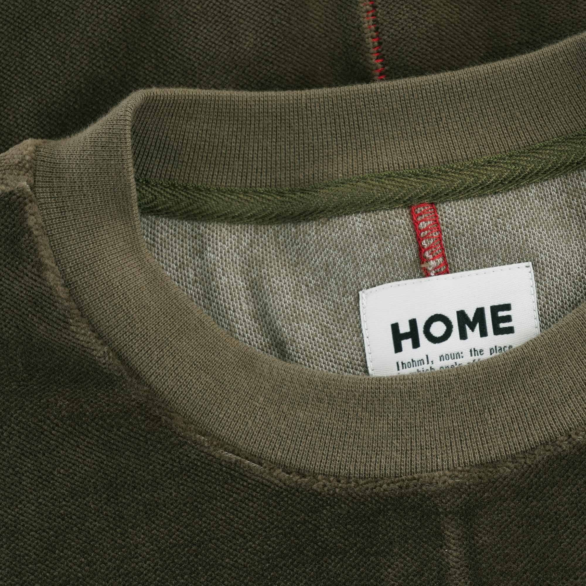 Homecore BWA Velvet Sweatshirt - Khaki