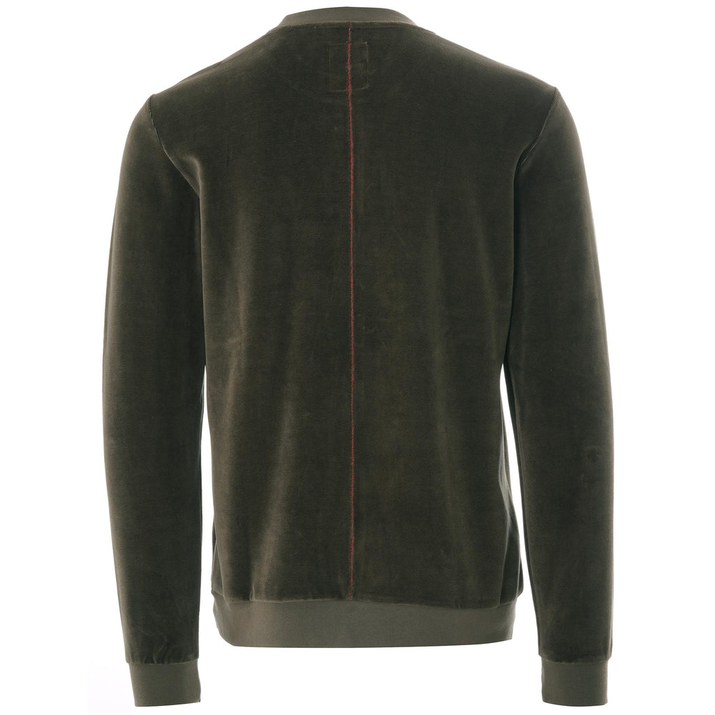 Homecore BWA Velvet Sweatshirt - Khaki