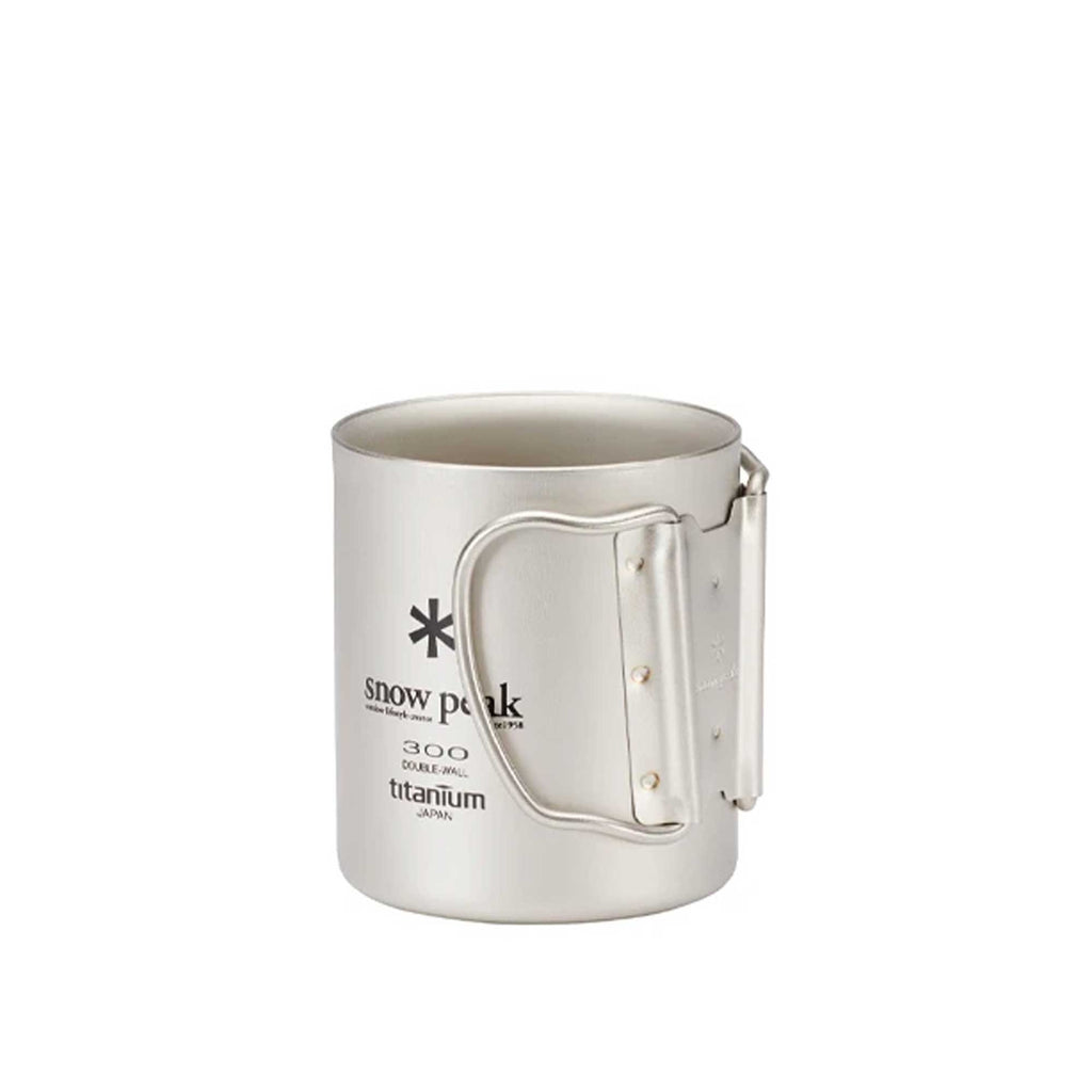 Snow Peak Titanium Double Wall 300 Mug - Sliver