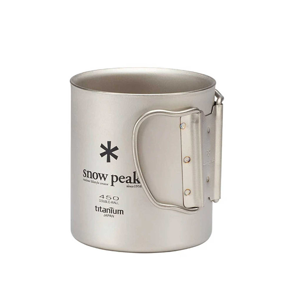 Titanium Double Wall 450 Mug - Silver