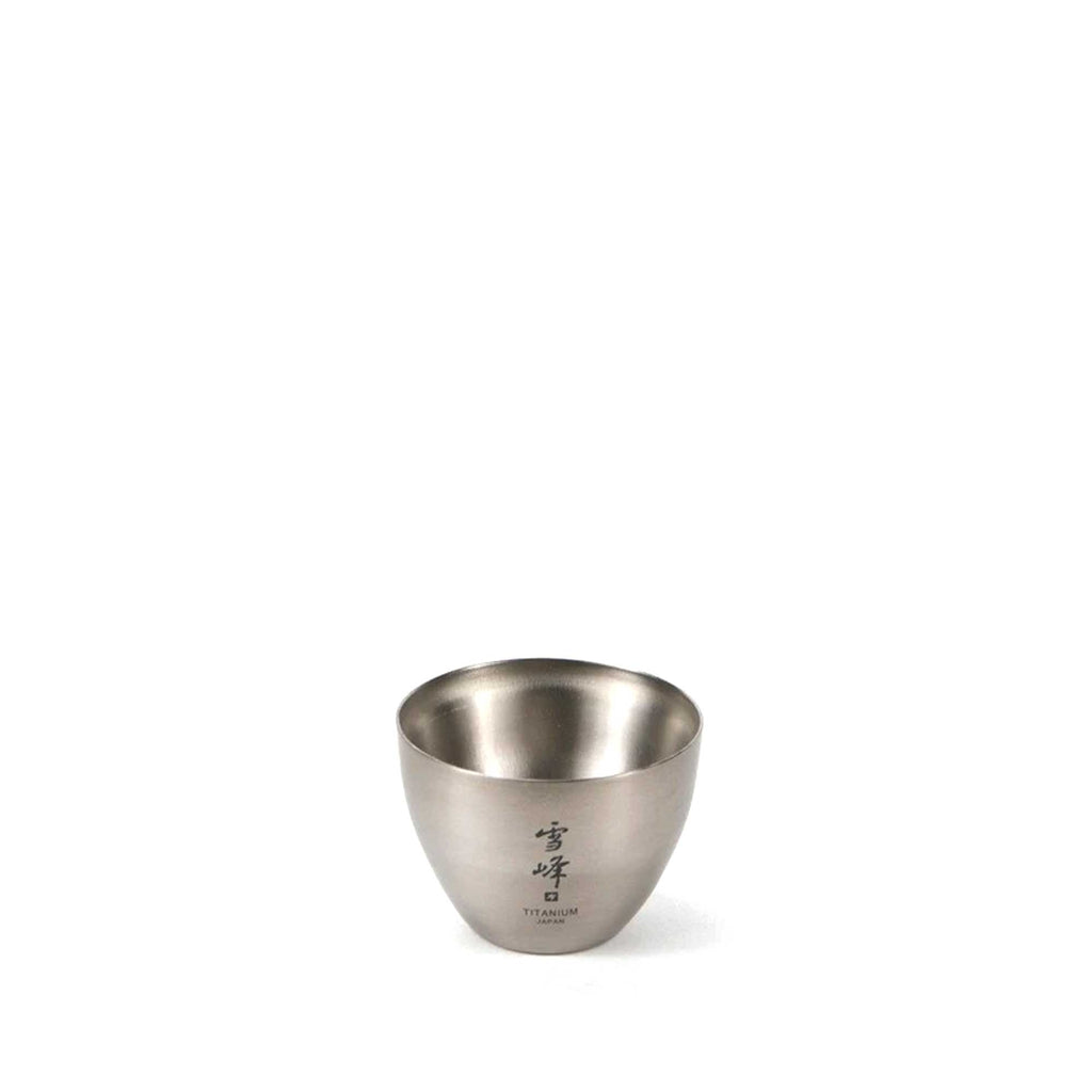 Snow Peak Titanium Sake Cup - Silver
