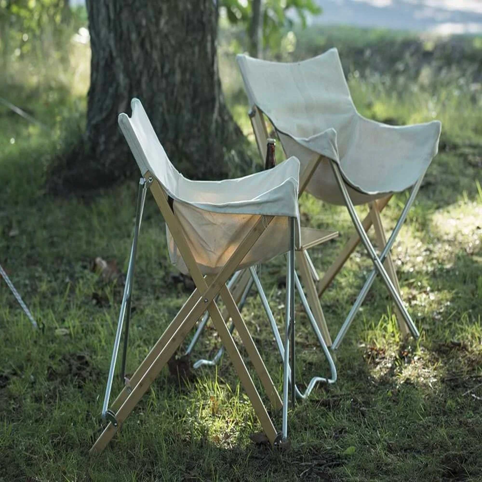 Snow Peak Take! Renewed Bamboo Chair - Cream – Stuarts London