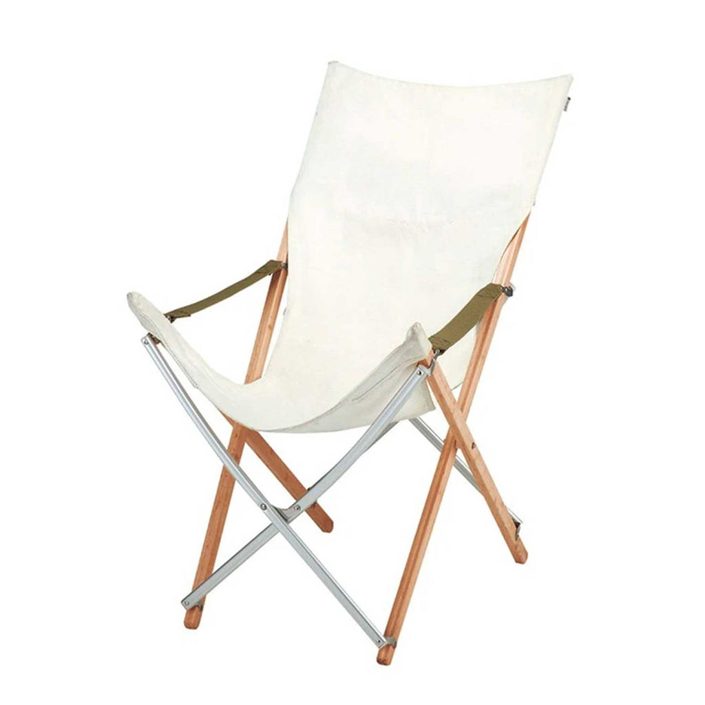 Snow Peak Take! Bamboo Chair Long - Cream