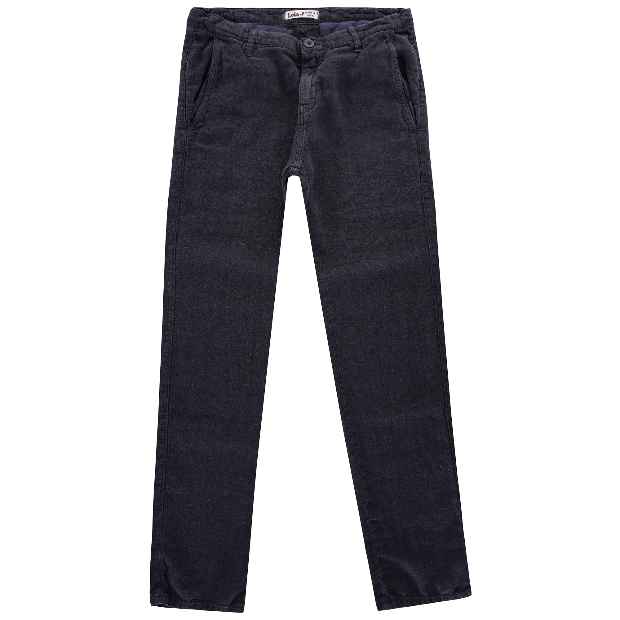 Lois Jeans Joel Heavy Linen Pants - Peacoat