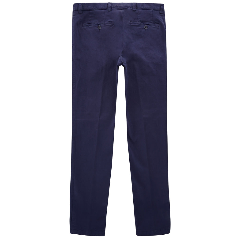 None Of The Above Brush Slim tapered Chinos - Dark Navy