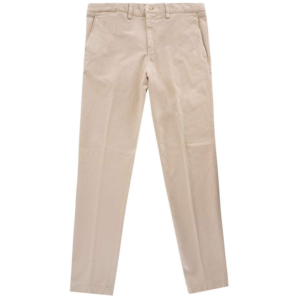 None Of The Above Slim Tapered Chino Trousers - Ecru