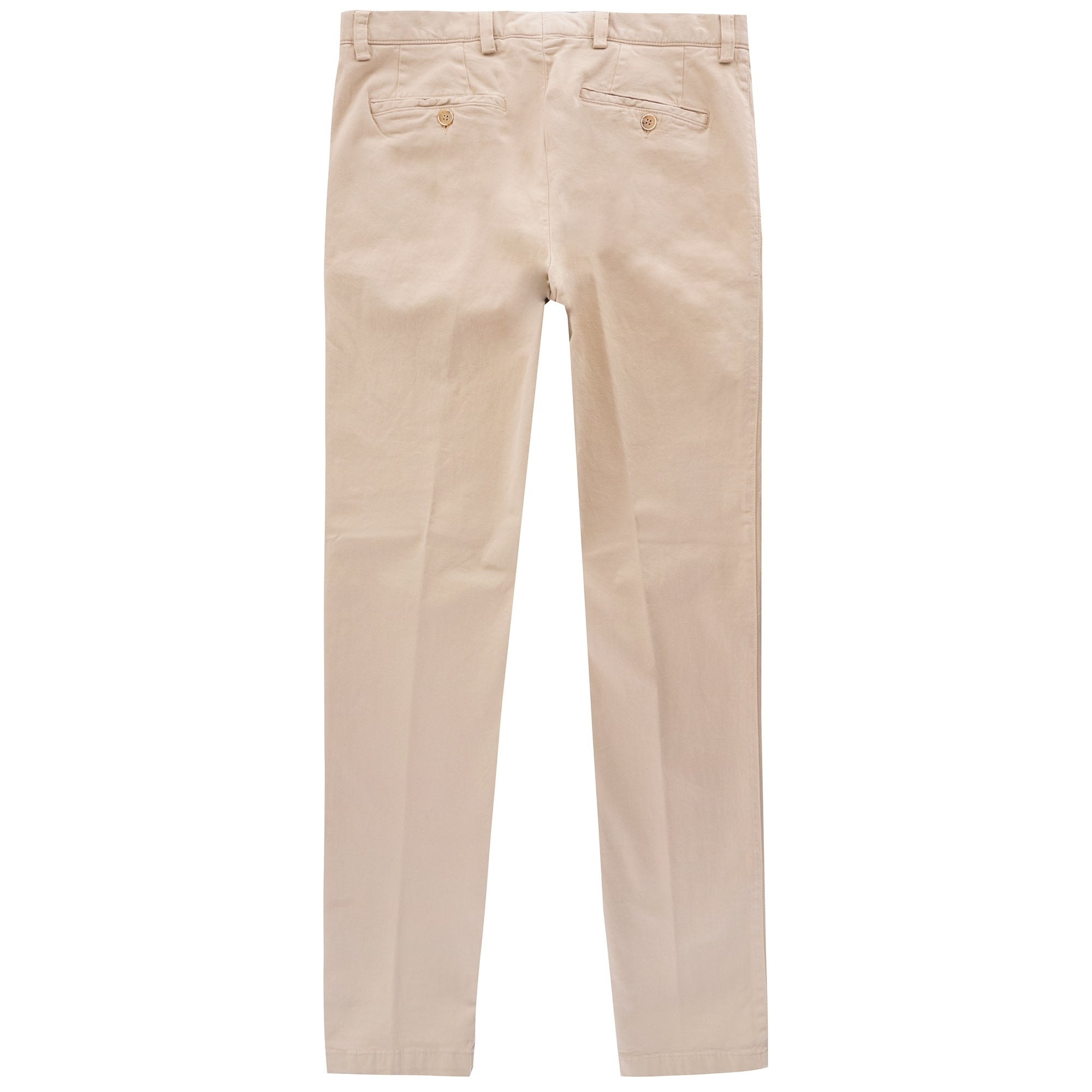 None Of The Above Slim Tapered Chino Trousers - Ecru