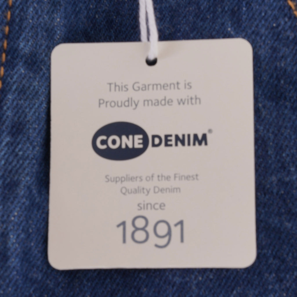 C17 Jeans Cone Mills Denim Regular Tapered Comfort Fit - 1 Year Rinsed Indigo Wash