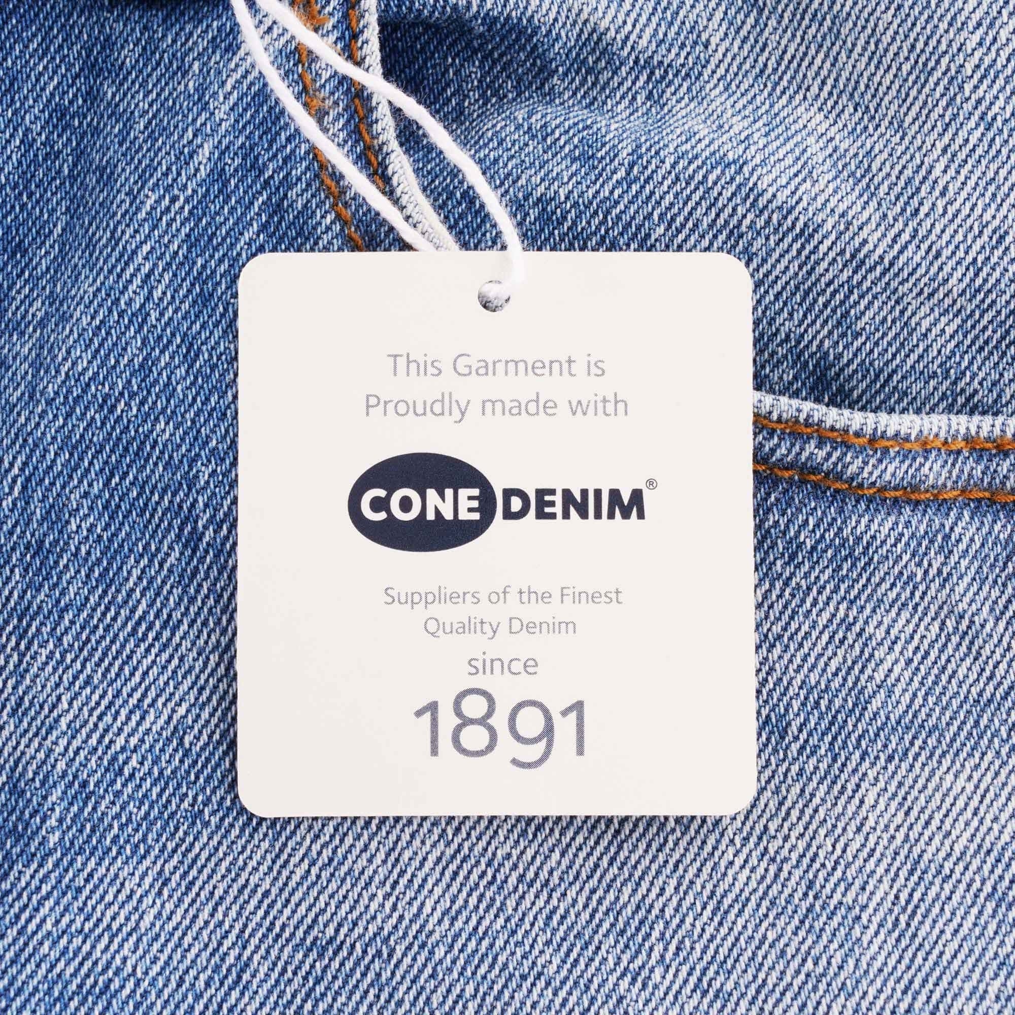 C17 Jeans Cone Mills Denim Slim Straight Comfort Fit - 2 Year Vintage Wash