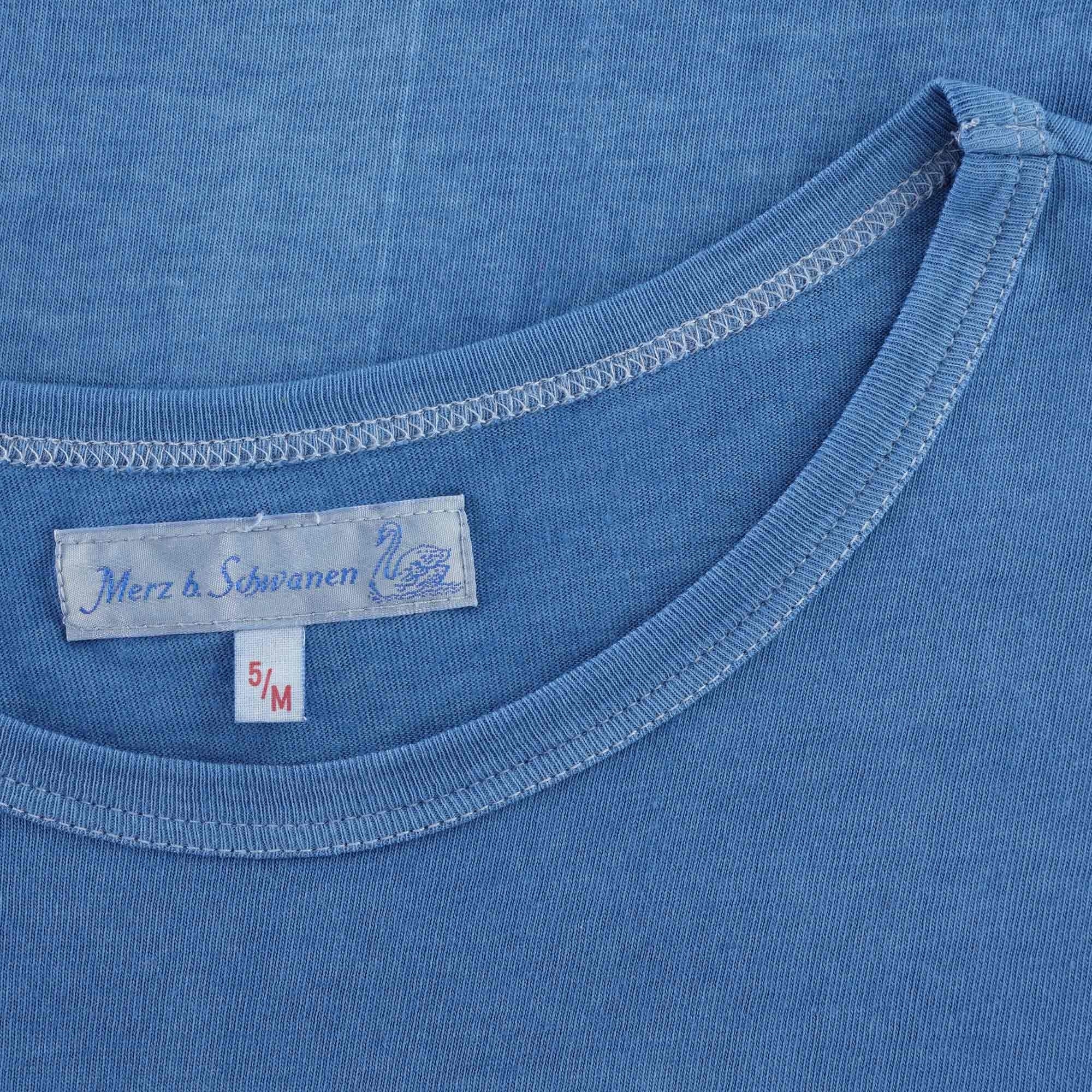 Merz b Schwanen 1950s T-Shirt - Indigo