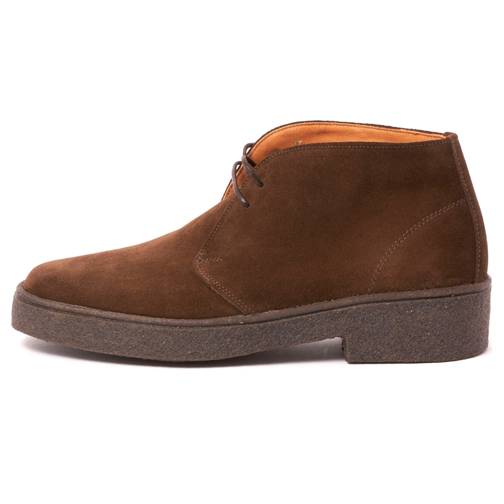 Sanders Luther Chukka Boot - Chocolate Suede