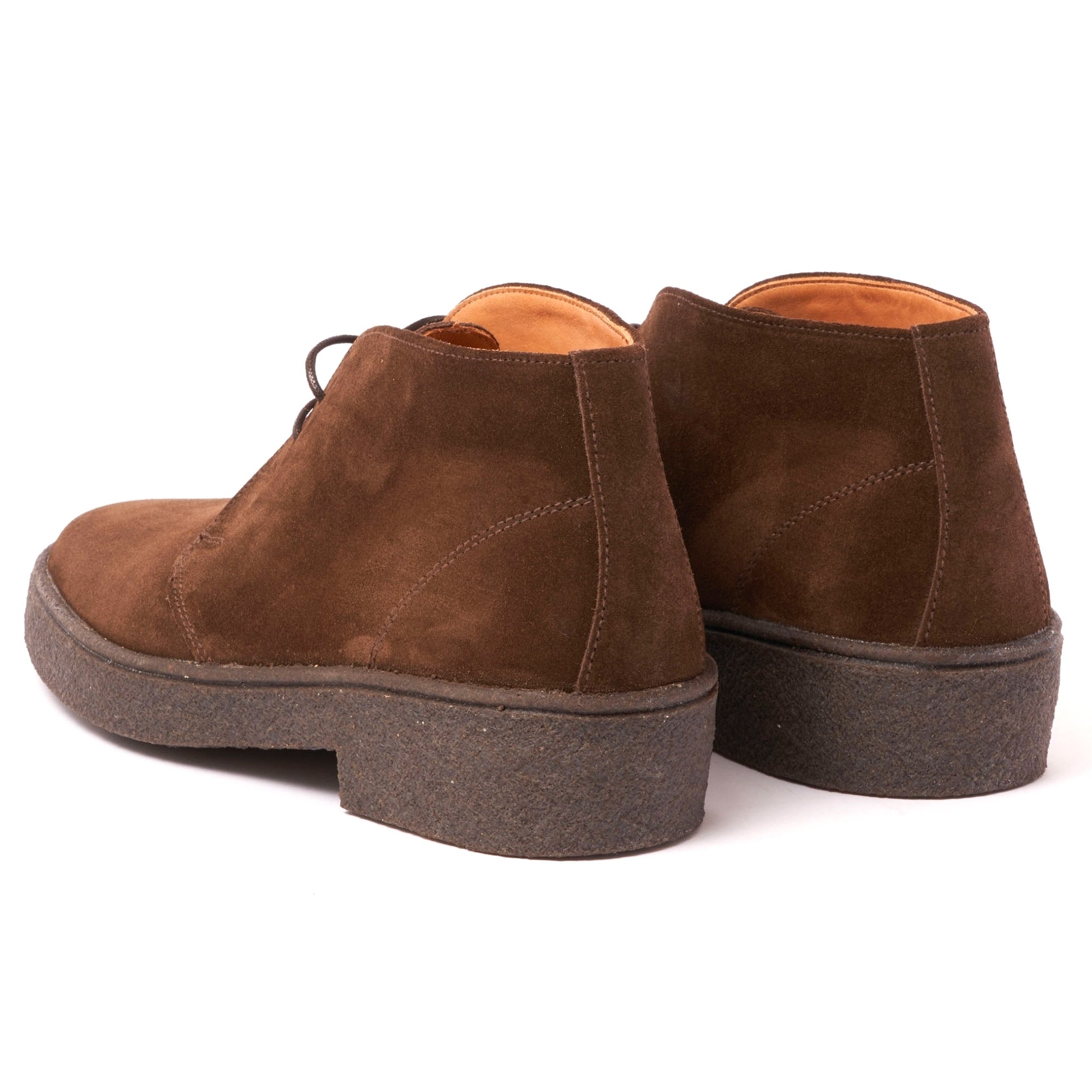 Sanders Luther Chukka Boot - Chocolate Suede
