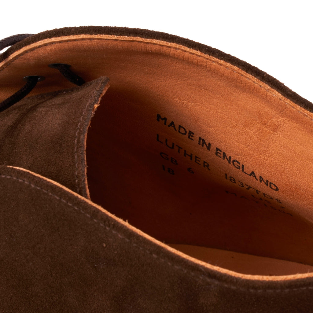 Sanders Luther Chukka Boot - Chocolate Suede