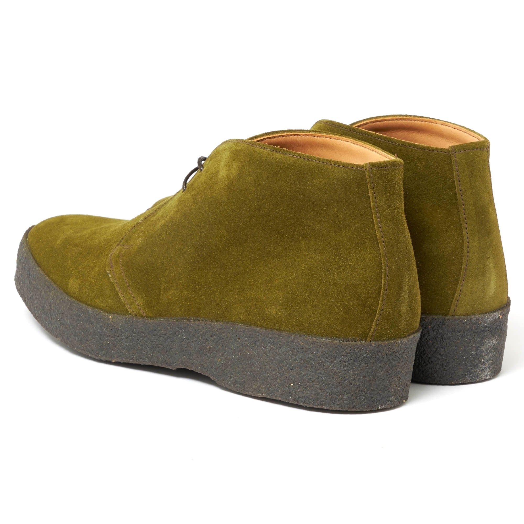 Sanders Hi Top Chukka Boot - Green
