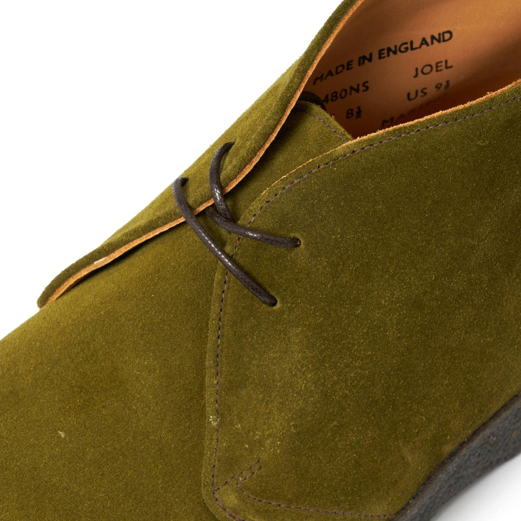 Sanders Hi Top Chukka Boot - Green